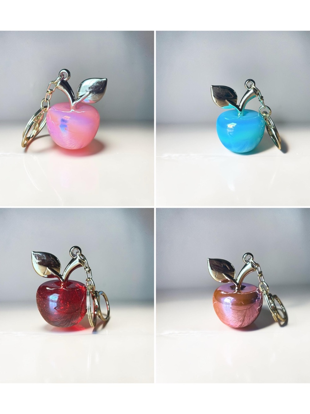 Apple Charm Keychain (Pick 1)
